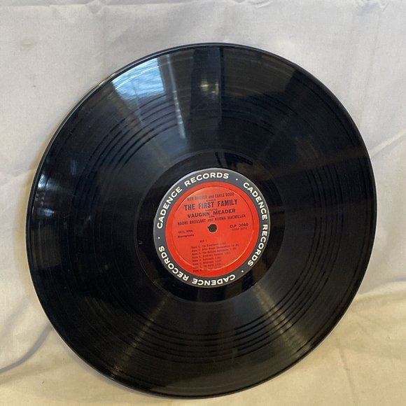 Bob Booker And Earle Doud The First Family (Vinyl, 1962) Cadence CLP 3060 Good+ - Picture 7 of 12